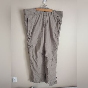 Columbia Omnitech Snow Ski Pants SM8304 Tan Men's XXL